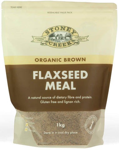 Stoney Creek Brown Flaxseed Meal Organic
