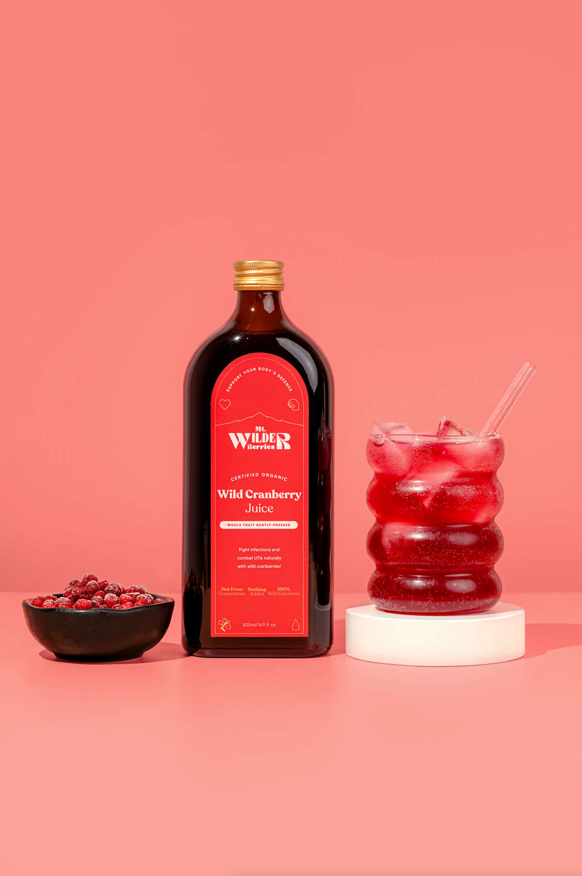 Mt. Wilder Organic Cranberry Juice