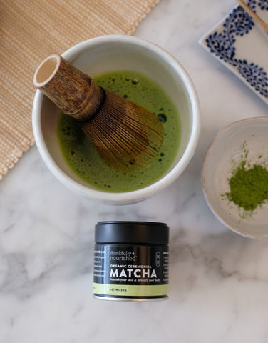 Thankfully Nourished Ceremonial Matcha Organic
