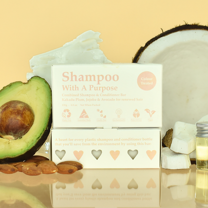 Shampoo with a Purpose Shampoo & Conditioner Bar (Colour Treated)