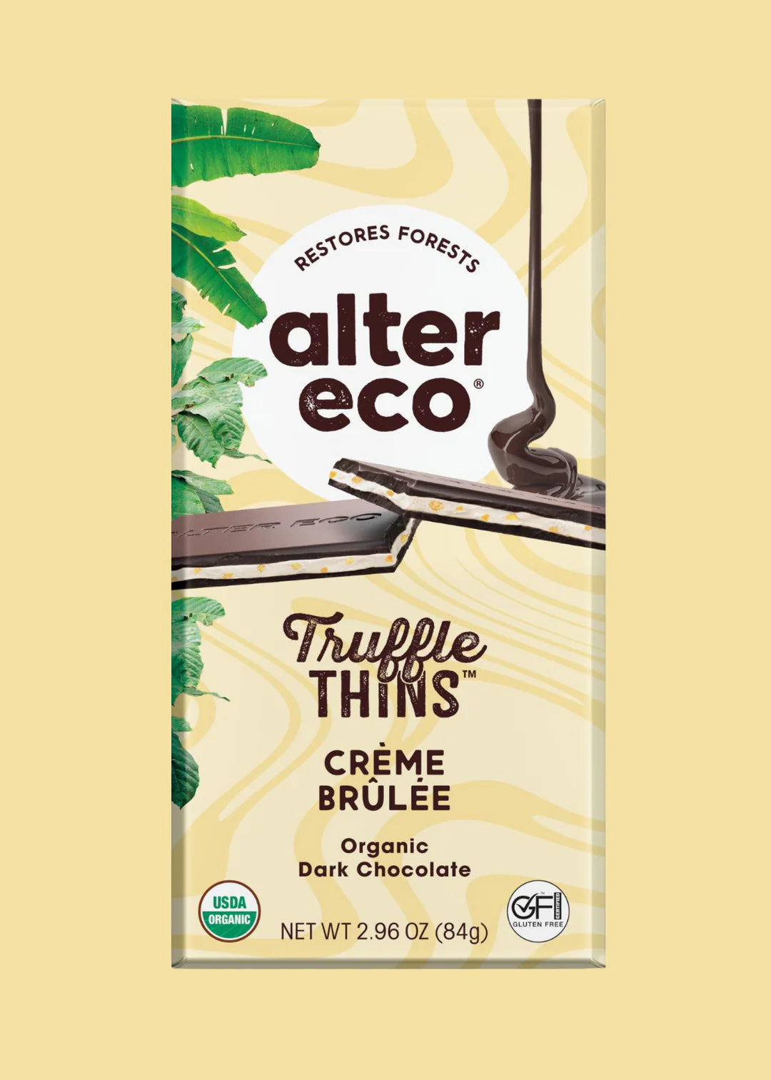 Alter Eco Truffle Thins Creme Brulee