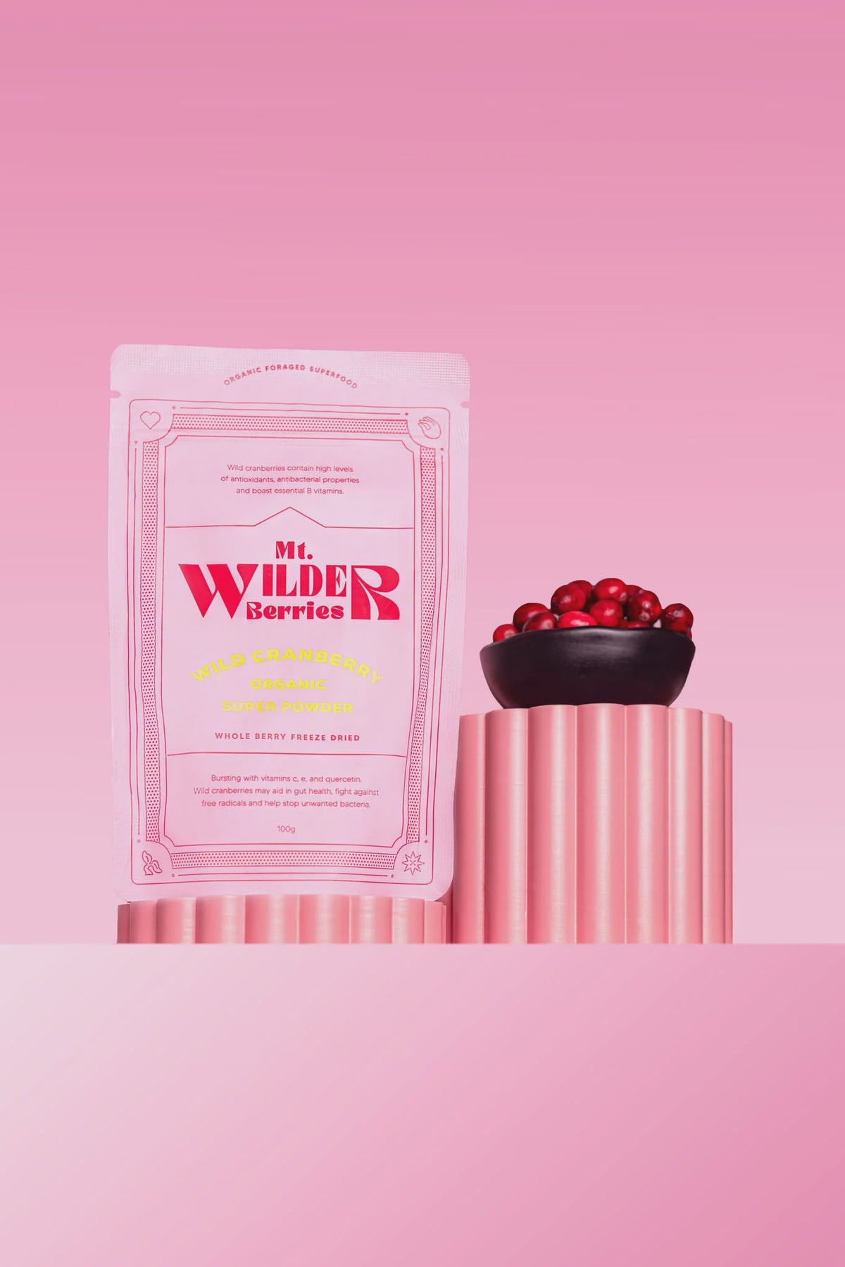 Mt. Wilder Wild Cranberry Freeze Dried