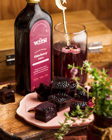 Mt Wilder Berries Organic Elderberry Juice