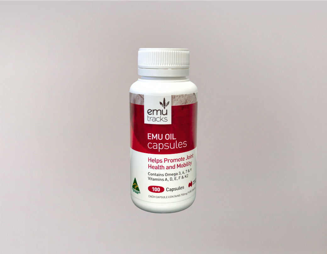 Emu Tracks Emu Oil Capsules