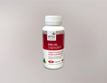 Emu Tracks Emu Oil Capsules