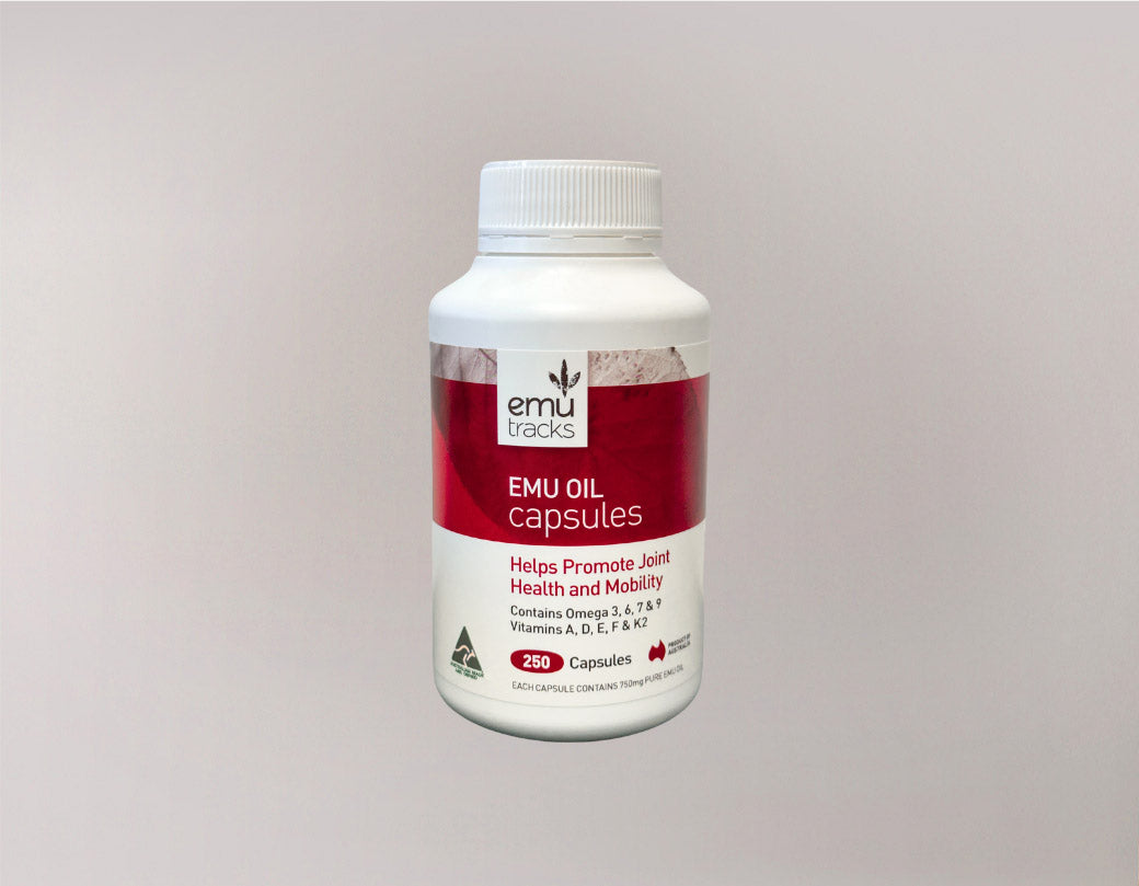 Emu Tracks Emu Oil Capsules