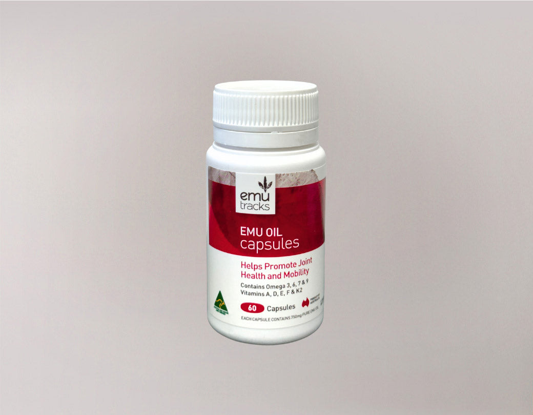 Emu Tracks Emu Oil Capsules