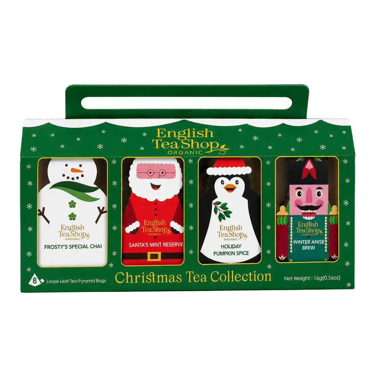English Tea Shop Christmas Character Tea Collection