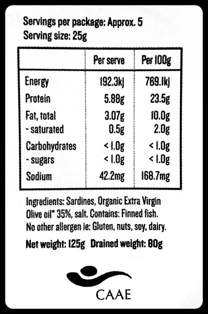 GOOD FISH Sardines in Olive Oil