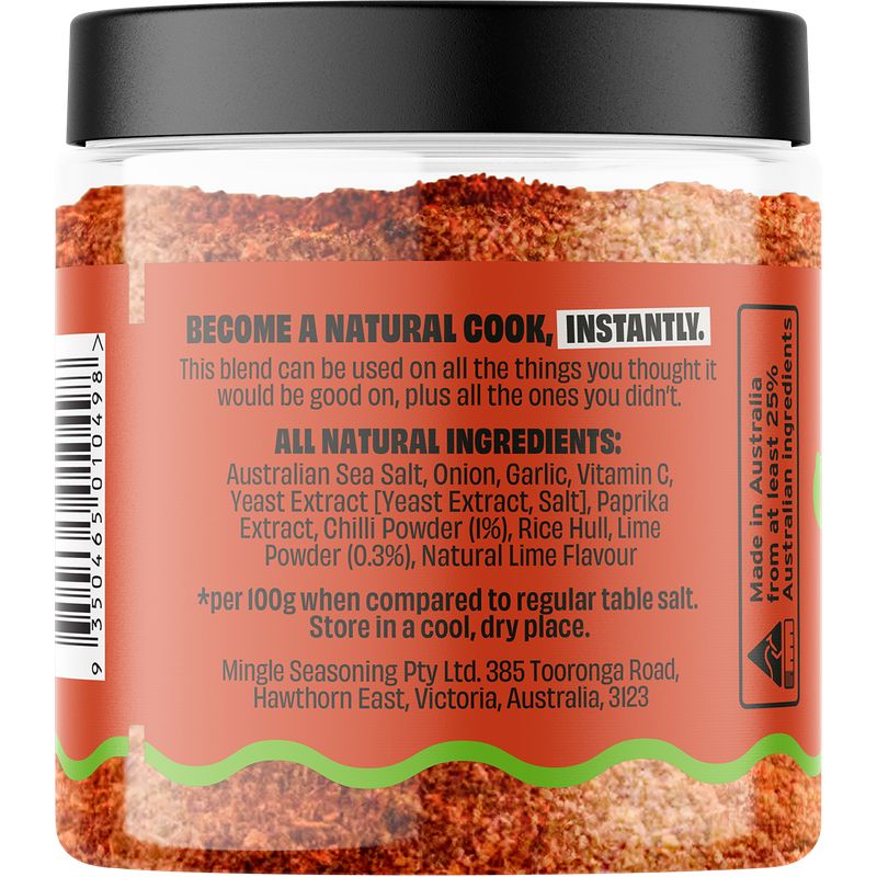 Mingle Chilli & Lime Seasoned Salts