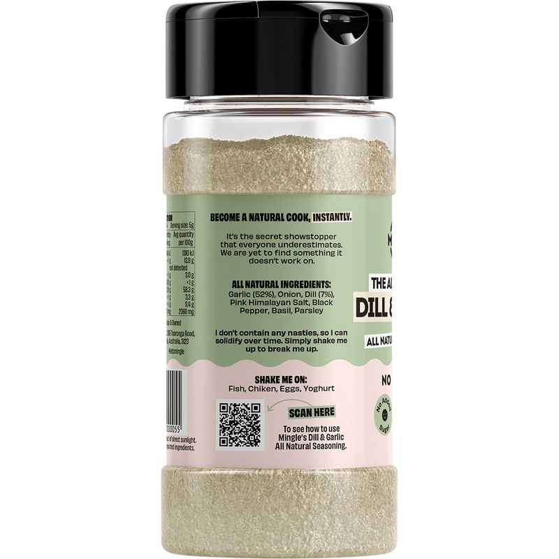 Mingle Dill & Garlic All Natural Seasoning