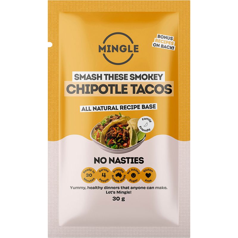 Mingle Natural Seasoning Blend Mild Chipotle Taco
