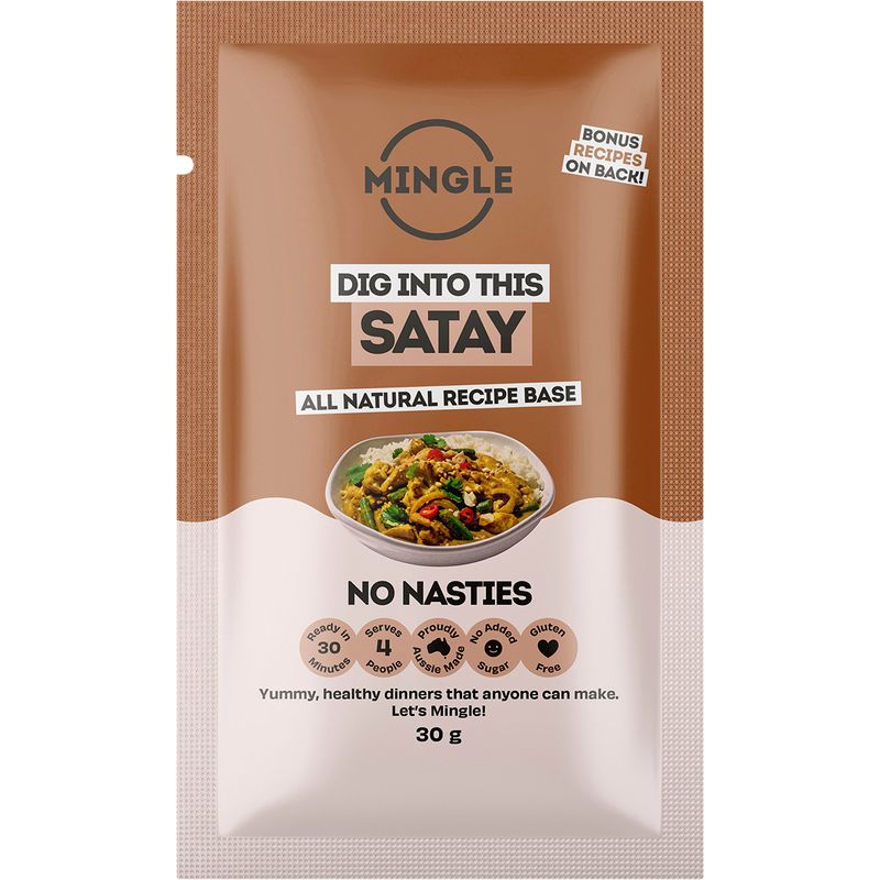 Mingle Natural Seasoning Blend Satay Stir Fry