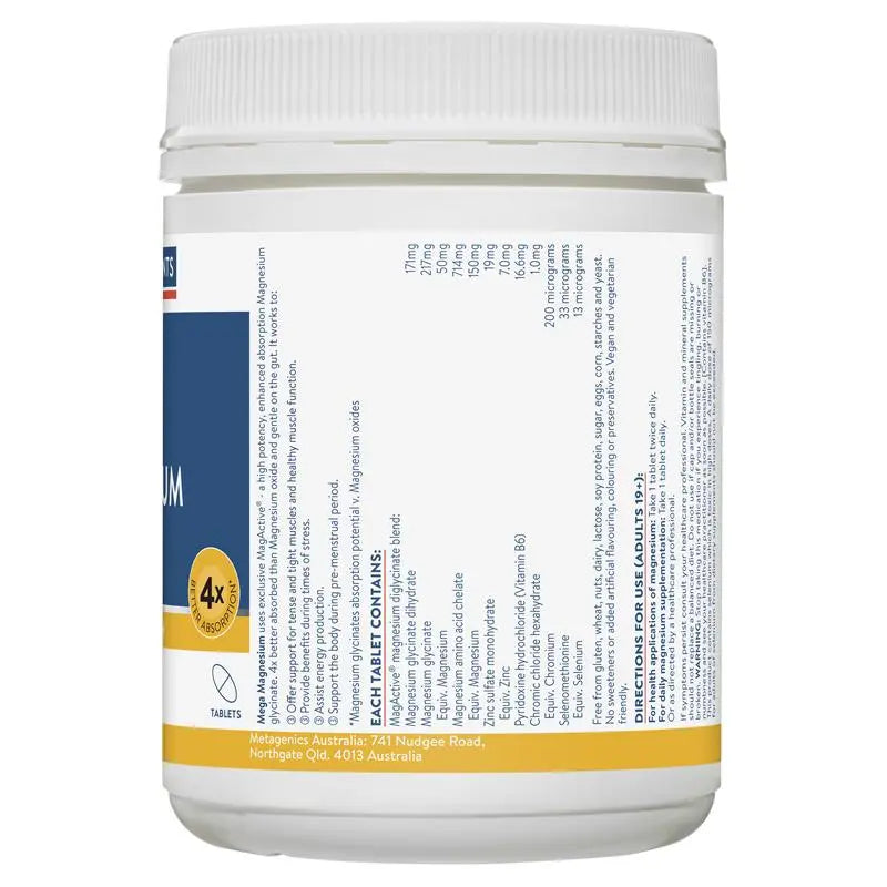 Ethical Nutrients Mega Magnesium Glycinate (5 in 1)