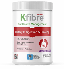 Kfibre Pro Dietary Indigestion & Bloating Natural Berry
