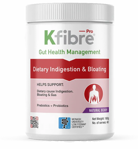 Kfibre Pro Dietary Indigestion & Bloating Natural Berry