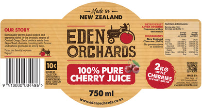 Eden Orchards Pure Cherry Juice