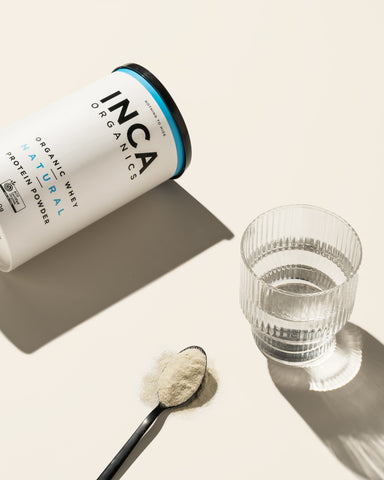 Inca Organics Organic Whey Protein Powder Natural