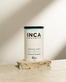 Inca Organics Organic Whey Protein Powder Natural