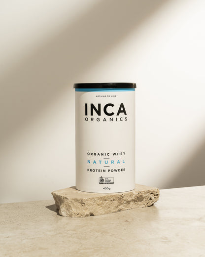 Inca Organics Organic Whey Protein Powder Natural