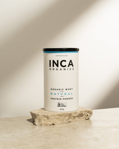 Inca Organics Organic Whey Protein Powder Natural