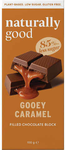 Naturally Good Gooey Caramel Filled Chocolate Block