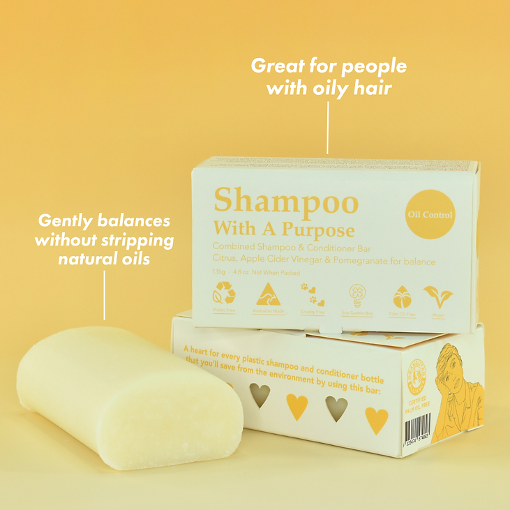 Shampoo with a Purpose Shampoo & Conditioner Bar (Oil Control)