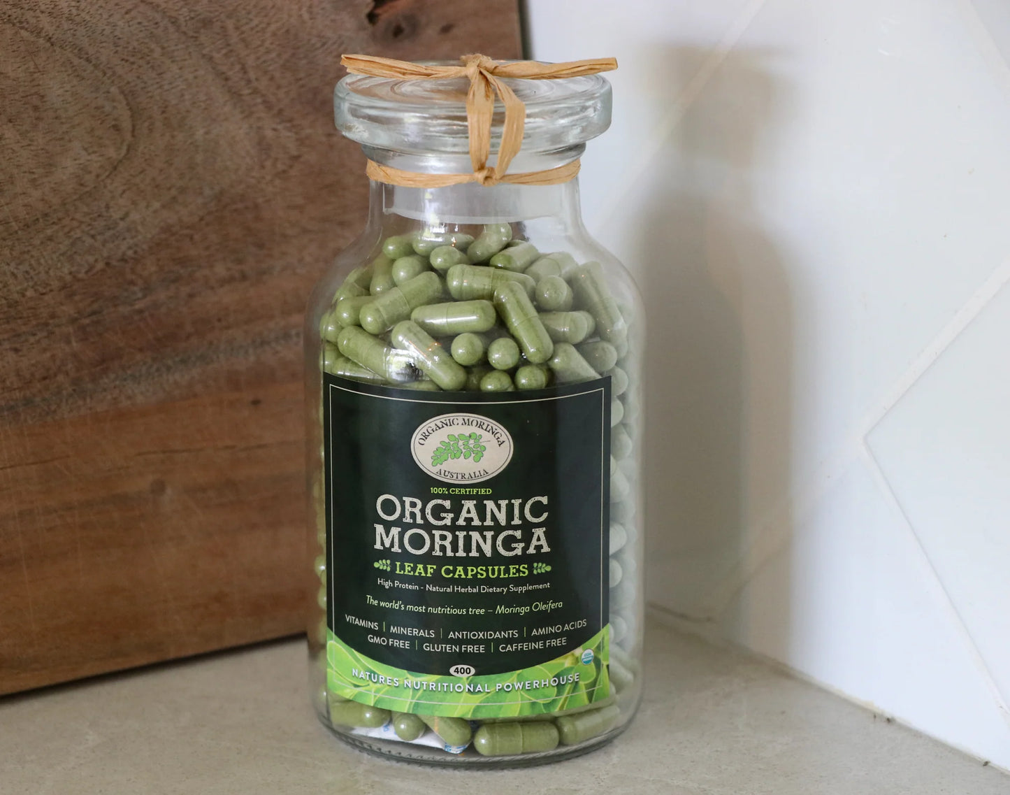 Organic Moringa Australian Organic Moringa Capsules