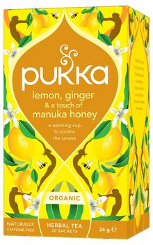 Pukka Lemon Ginger & Manuka