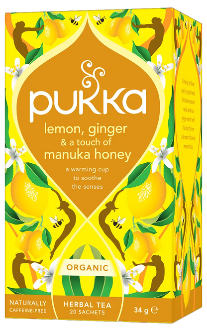 Pukka Lemon Ginger & Manuka