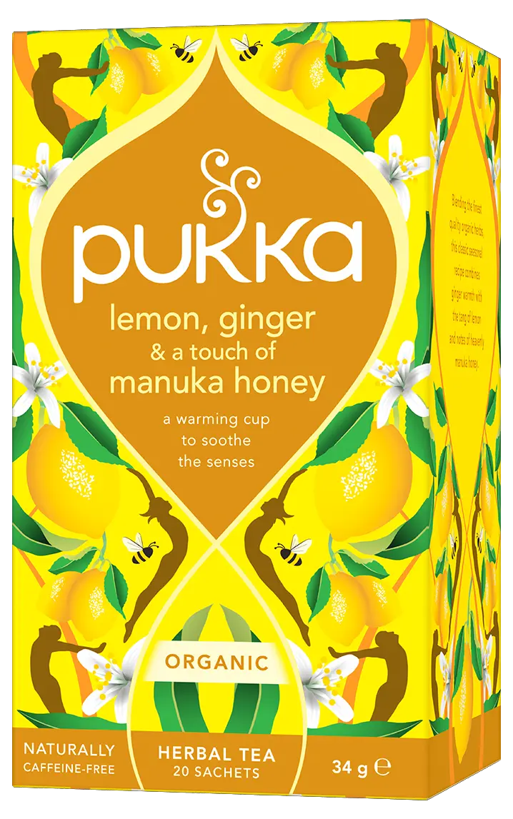 Pukka Lemon Ginger & Manuka