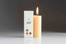 Northern Light Poet Beeswax Pillar Candle