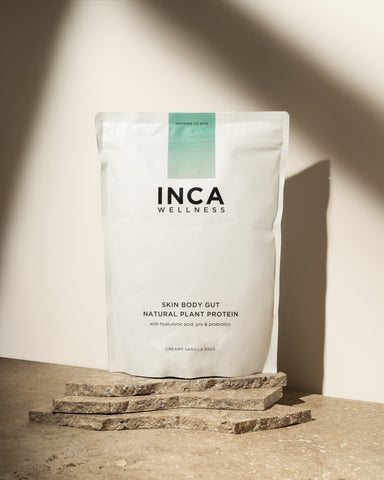 Inca Wellness Skin Body Gut Plant Protein Powder Vanilla