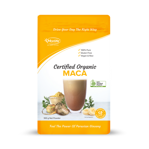 Morlife Certified Organic Maca Yellow Powder