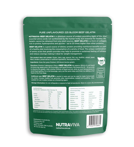 NutraViva Grass Fed Gelatin