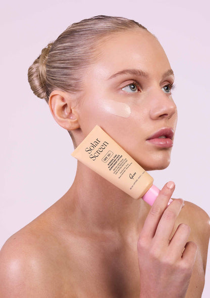 Gem Solar Screen SPF50+ Mineral Zinc Hydrating Face Lotion