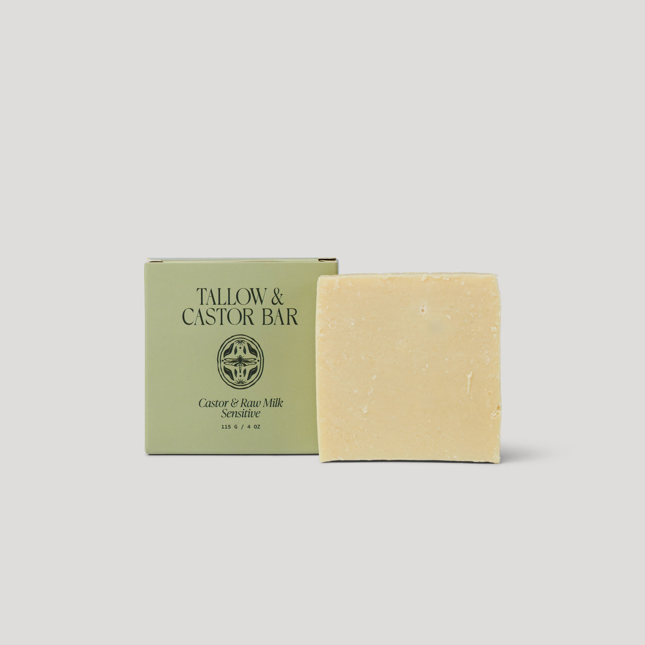 Naked Tallow Soap (Tallow & Castor Bar)