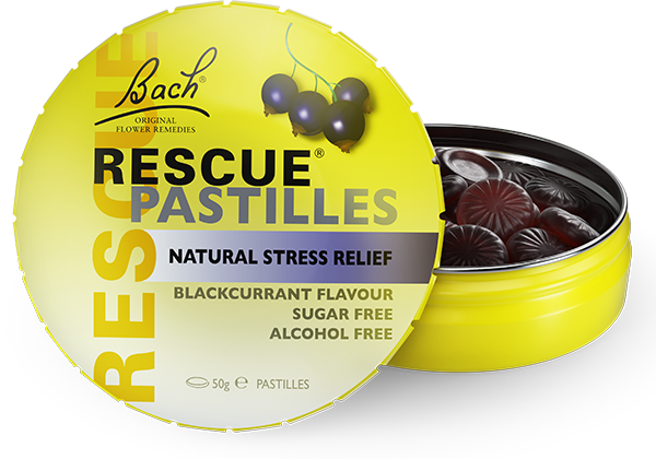 Bach Flower Remedies Rescue Pastilles Blackcurrant