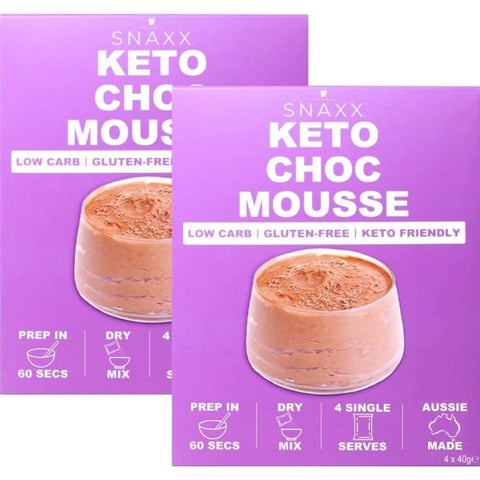 Snaxx One Minute Keto Chocolate Mousse