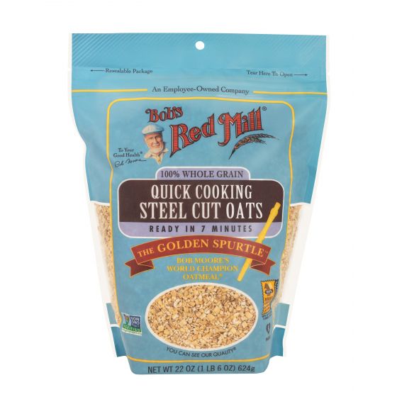 Bob's Red Mill Organic Quick Cooking Steel Cut Oats (Last Stock!)