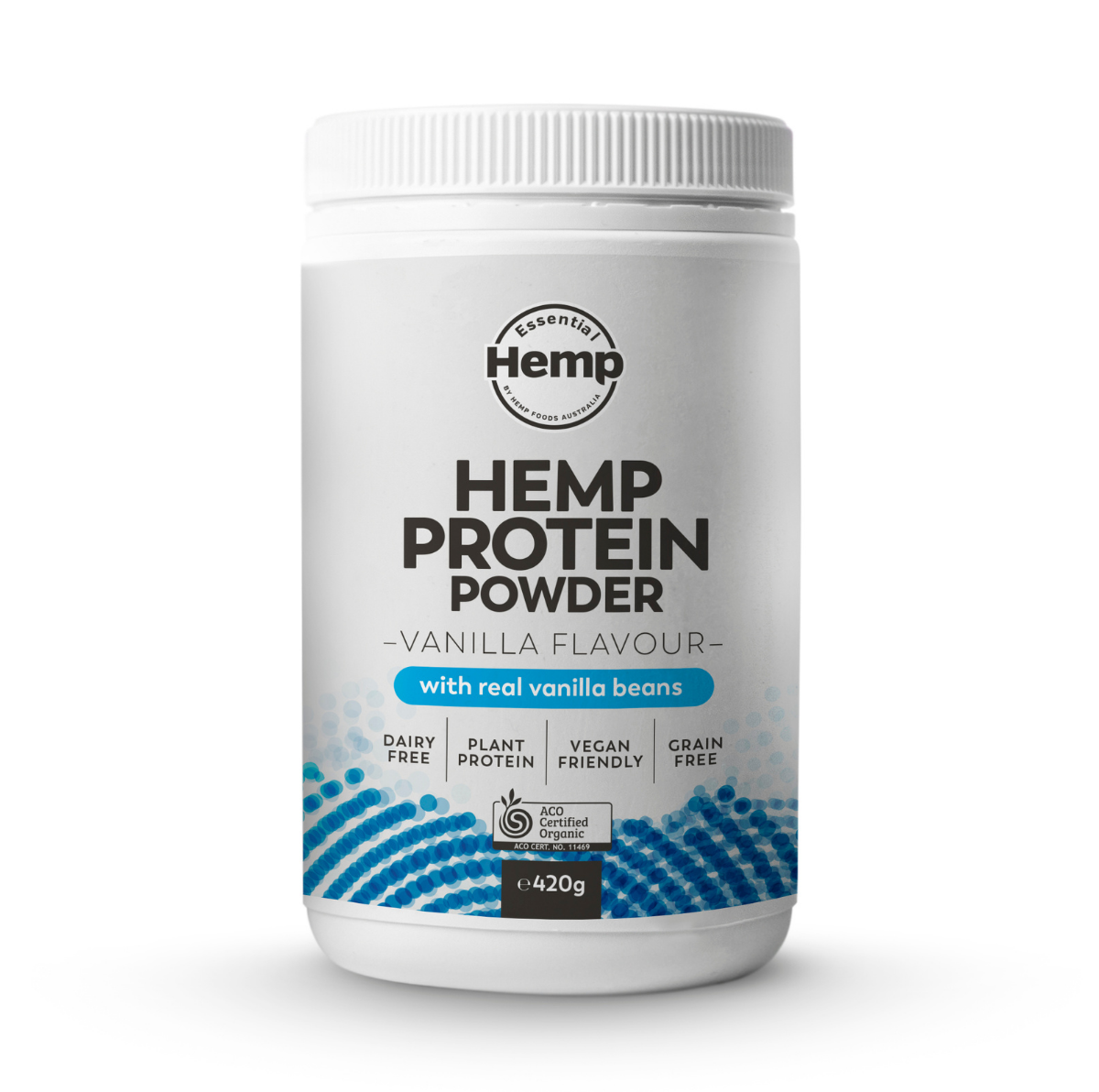 Hemp Foods Australia Organic Hemp Protein Vanilla