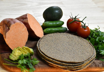 No Grainer Paleo Sweet Potato Wraps