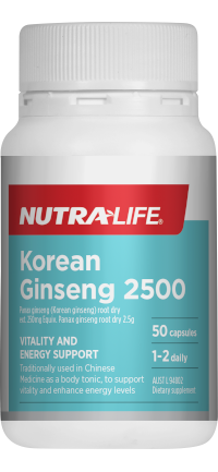 Nutra-Life Korean Ginseng 2500