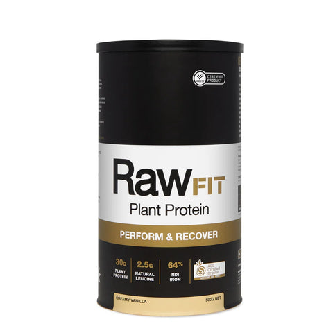 Amazonia RawFit Plant Based Preform and Recover Creamy Vanilla