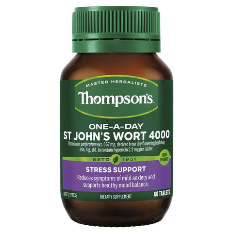 Thompson's One-a-day St John's Wort 4000mg