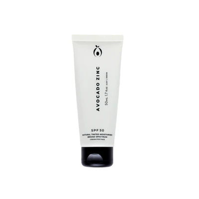 Avocado Zinc Tinted Moisturiser Medium Dark SPF 50