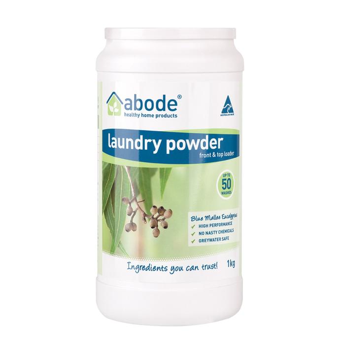 Abode Front & Top Loader Laundry Powder Eucalyptus