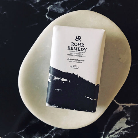 Rohr Remedy Activated Charcoal Soap