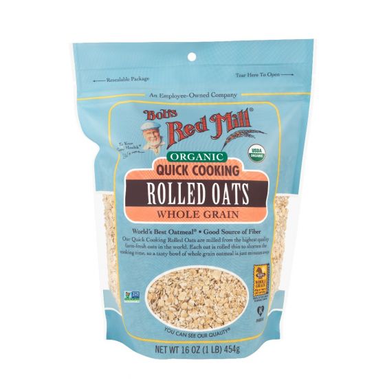 Bob's Red Mill Organic Quick Cooking Rolled Oats