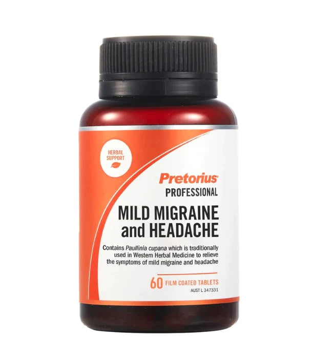 Pretorius Mild Migraine & Headache